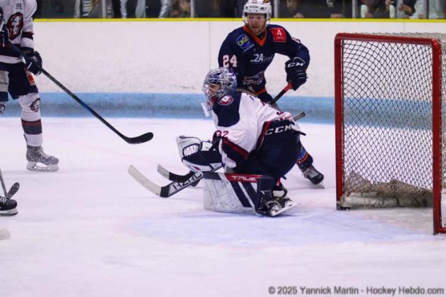 Photo hockey match Clermont-Ferrand - Wasquehal Lille le 08/03/2025