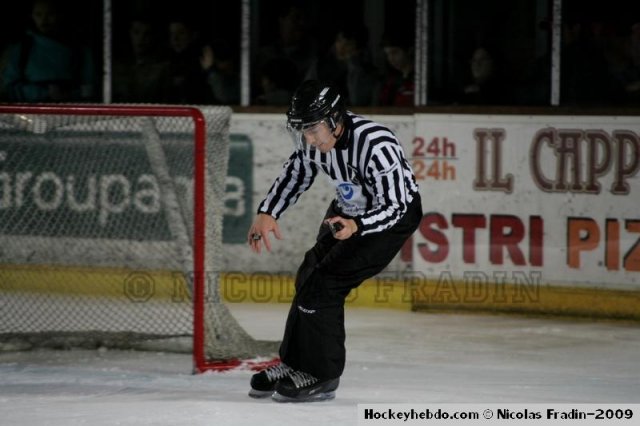 Photo hockey match Briançon  - Chamonix  le 14/11/2009