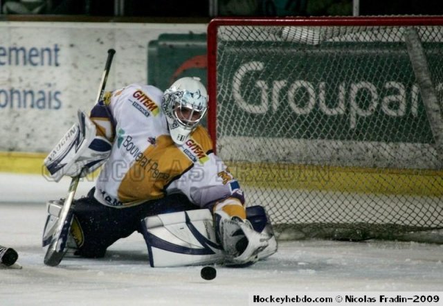 Photo hockey match Briançon  - Chamonix  le 14/11/2009