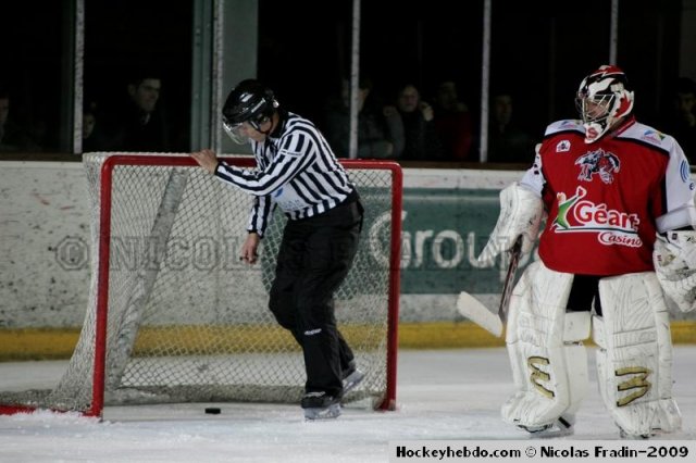 Photo hockey match Briançon  - Chamonix  le 14/11/2009