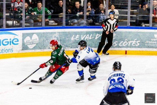 Photo hockey match Cergy-Pontoise - Gap  le 14/03/2025