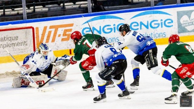 Photo hockey match Cergy-Pontoise - Gap  le 14/03/2025