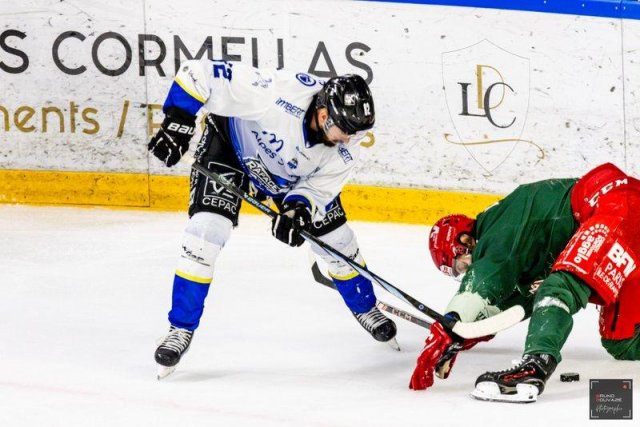 Photo hockey match Cergy-Pontoise - Gap  le 14/03/2025