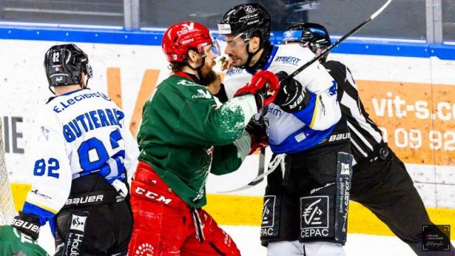 Photo hockey match Cergy-Pontoise - Gap  le 14/03/2025