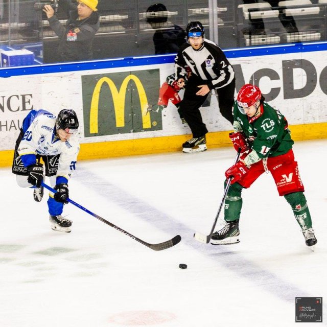 Photo hockey match Cergy-Pontoise - Gap  le 14/03/2025