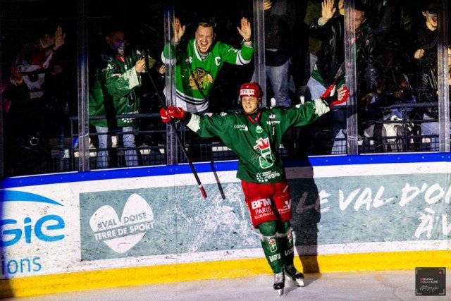 Photo hockey match Cergy-Pontoise - Gap  le 14/03/2025