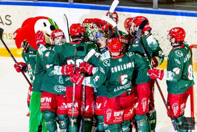 Photo hockey match Cergy-Pontoise - Gap  le 14/03/2025