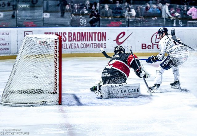 Photo hockey match Bordeaux - Angers  le 18/03/2025