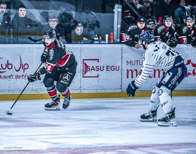 Photo hockey match Bordeaux - Angers  le 18/03/2025