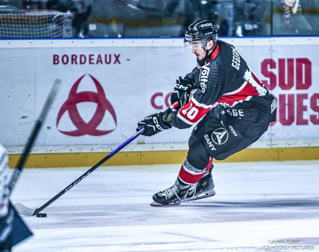 Photo hockey match Bordeaux - Angers  le 18/03/2025