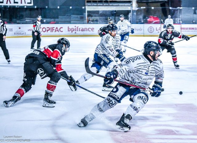 Photo hockey match Bordeaux - Angers  le 18/03/2025