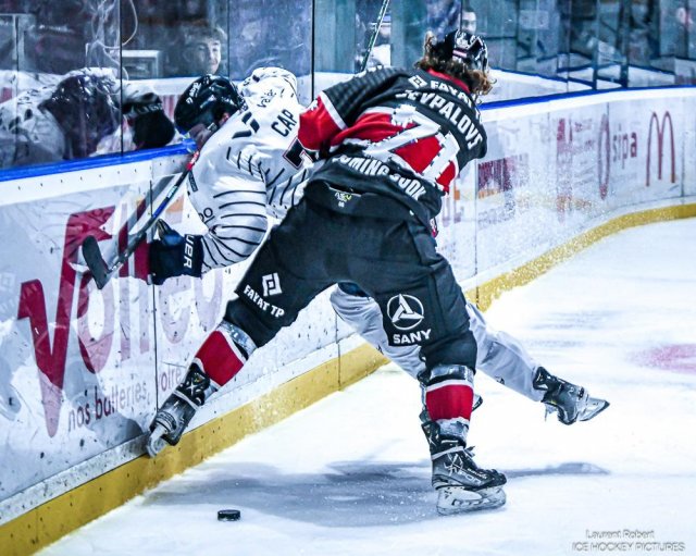 Photo hockey match Bordeaux - Angers  le 18/03/2025