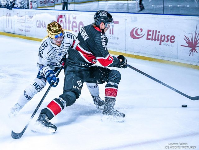 Photo hockey match Bordeaux - Angers  le 18/03/2025