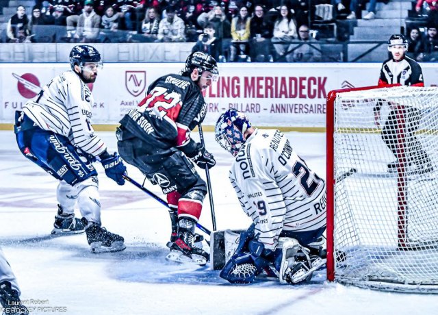 Photo hockey match Bordeaux - Angers  le 19/03/2025