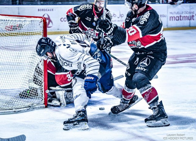 Photo hockey match Bordeaux - Angers  le 19/03/2025