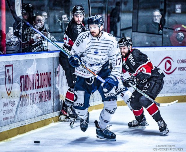 Photo hockey match Bordeaux - Angers  le 19/03/2025