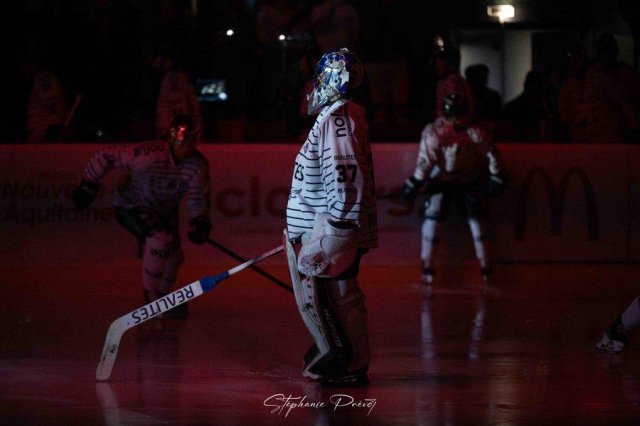 Photo hockey match Bordeaux - Angers  le 19/03/2025
