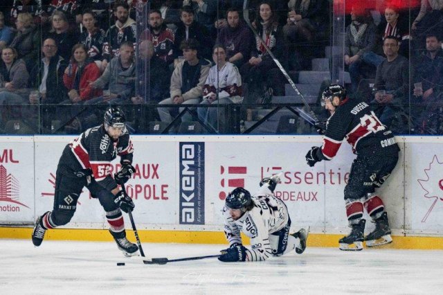 Photo hockey match Bordeaux - Angers  le 19/03/2025