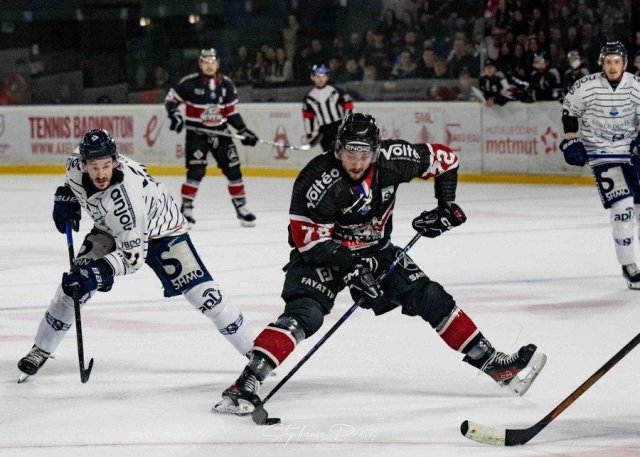 Photo hockey match Bordeaux - Angers  le 19/03/2025