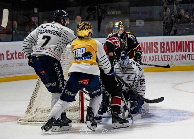 Photo hockey match Bordeaux - Angers  le 19/03/2025