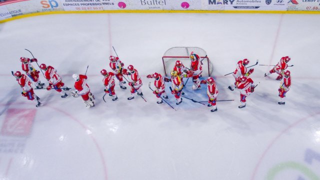 Photo hockey match Amiens  - Grenoble  le 19/03/2025