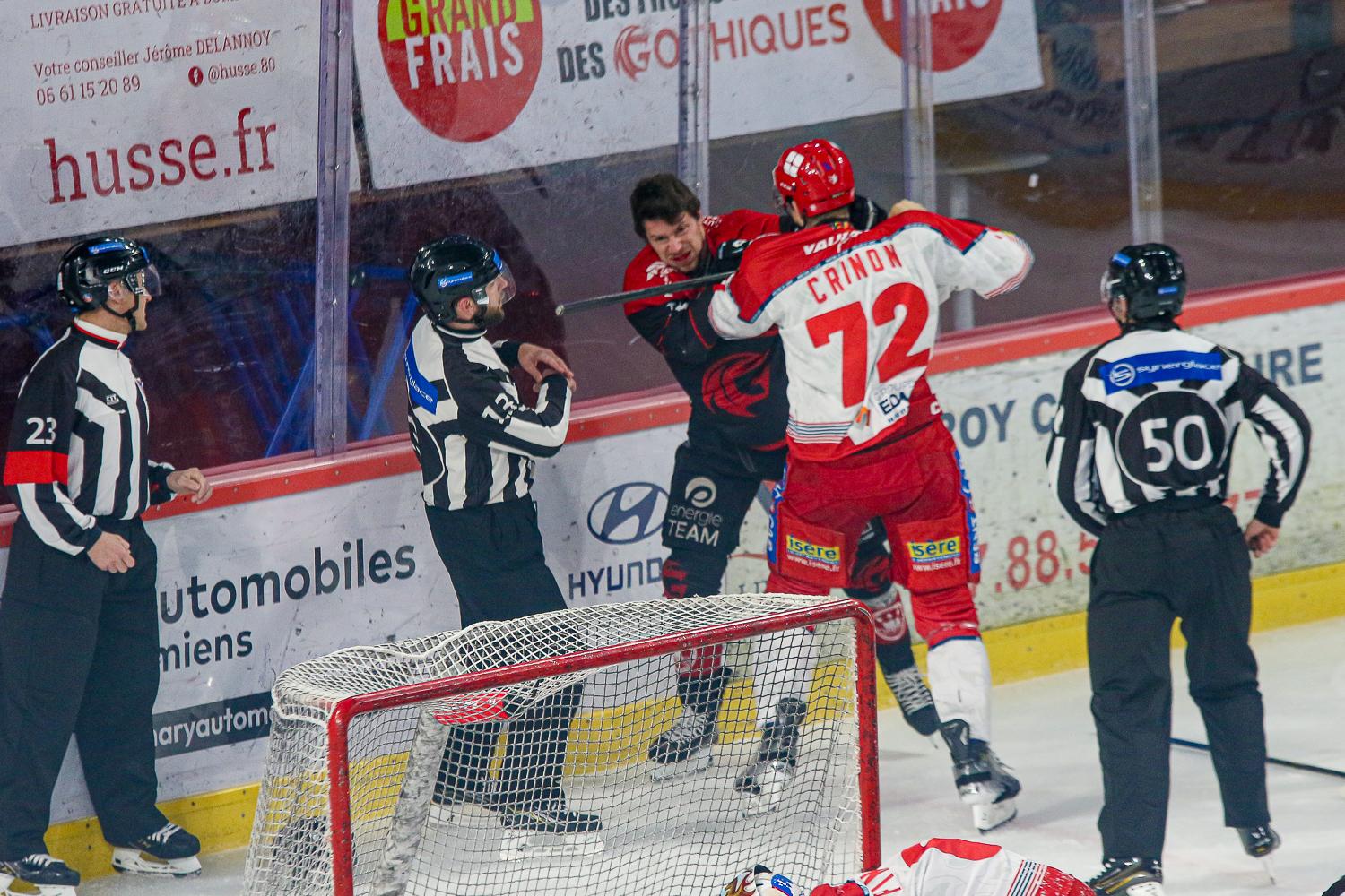 Amiens  1 - 7 Grenoble 
