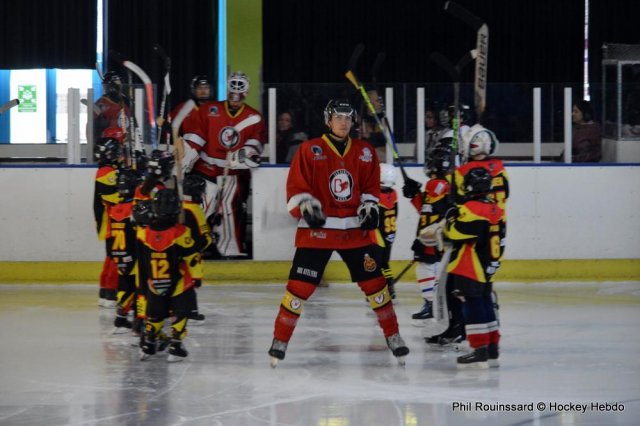 Photo hockey match Besançon - Caen II le 22/03/2025