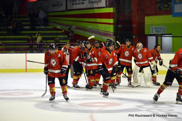 Photo hockey match Besançon - Caen II le 22/03/2025