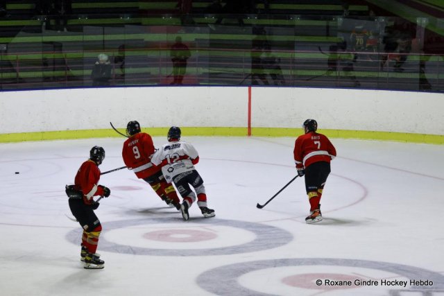 Photo hockey match Besançon - Caen II le 22/03/2025