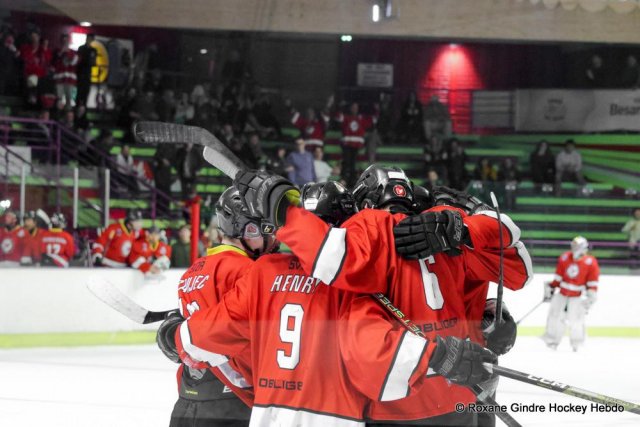 Photo hockey match Besançon - Caen II le 22/03/2025