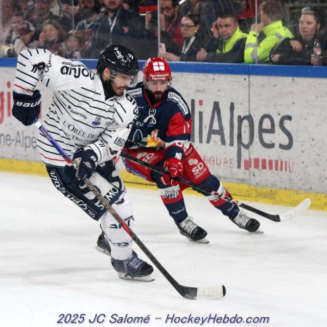 Photo hockey match Grenoble  - Angers  le 28/03/2025