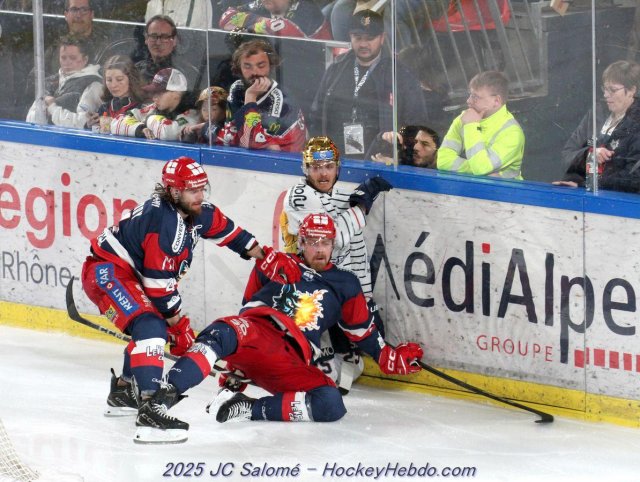 Photo hockey match Grenoble  - Angers  le 28/03/2025