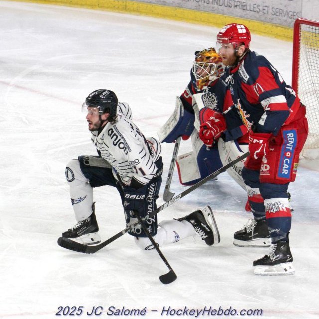 Photo hockey match Grenoble  - Angers  le 28/03/2025