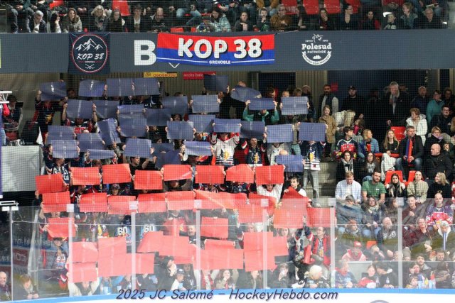 Photo hockey match Grenoble  - Angers  le 28/03/2025