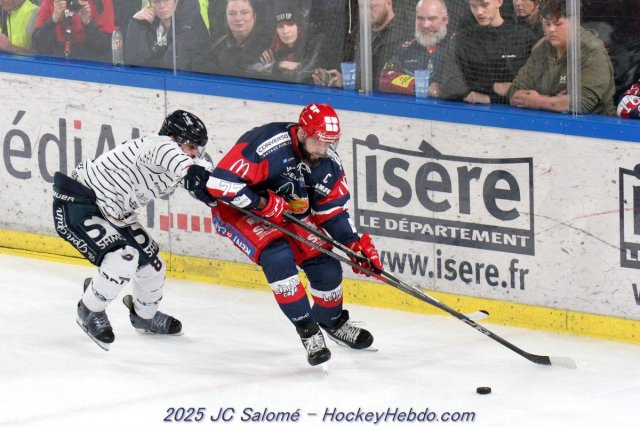 Photo hockey match Grenoble  - Angers  le 28/03/2025