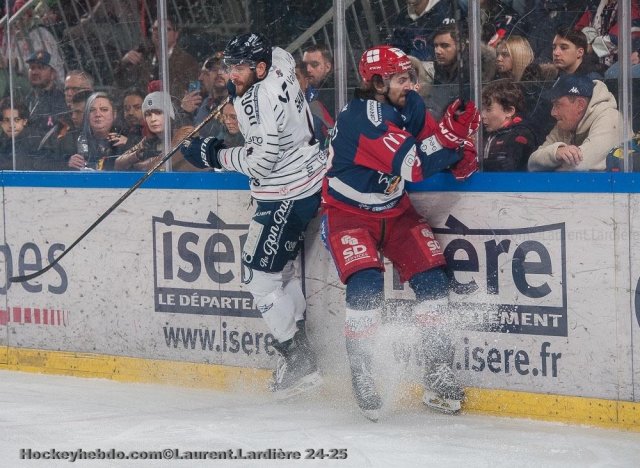Photo hockey match Grenoble  - Angers  le 29/03/2025
