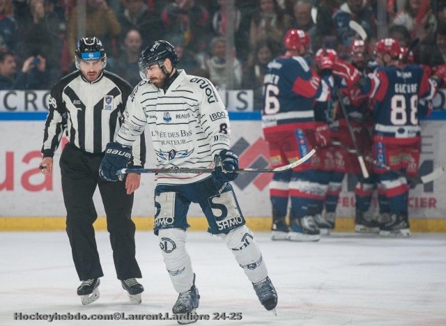 Photo hockey match Grenoble  - Angers  le 29/03/2025