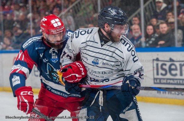 Photo hockey match Grenoble  - Angers  le 29/03/2025
