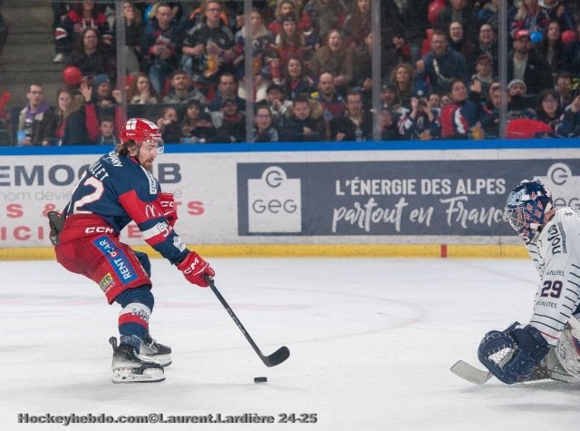 Photo hockey match Grenoble  - Angers  le 29/03/2025