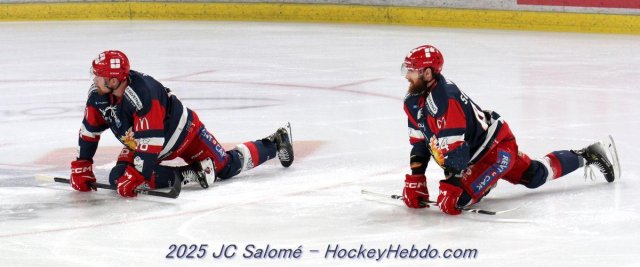 Photo hockey match Grenoble  - Angers  le 05/04/2025