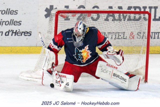 Photo hockey match Grenoble  - Angers  le 05/04/2025