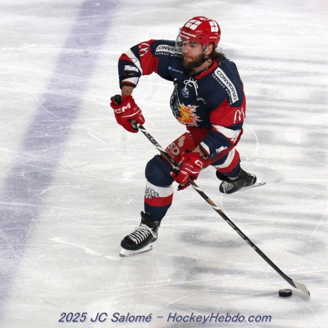 Photo hockey match Grenoble  - Angers  le 05/04/2025