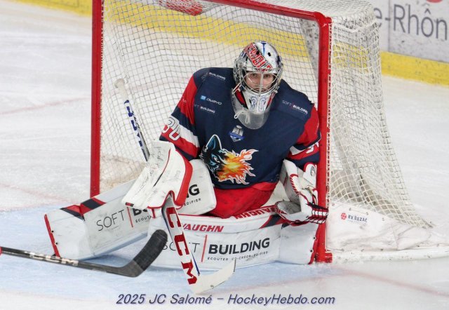 Photo hockey match Grenoble  - Angers  le 05/04/2025