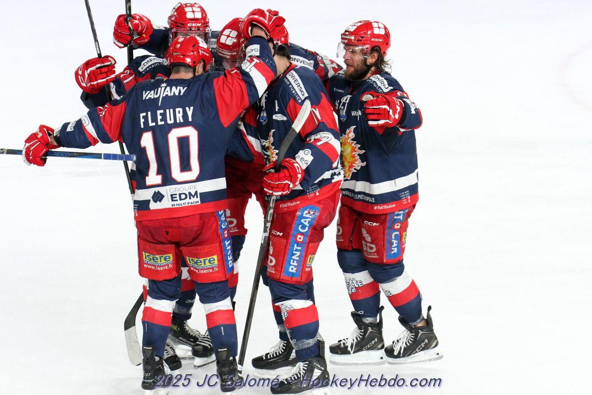 Grenoble  6 - 2 Angers 