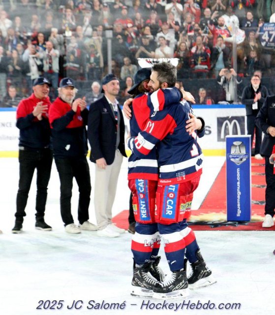 Photo hockey match Grenoble  - Angers  le 05/04/2025
