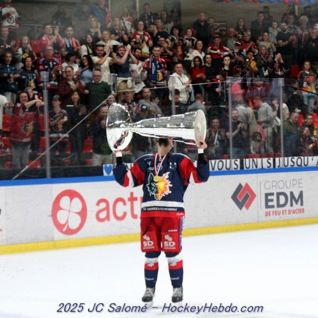 Photo hockey match Grenoble  - Angers  le 05/04/2025