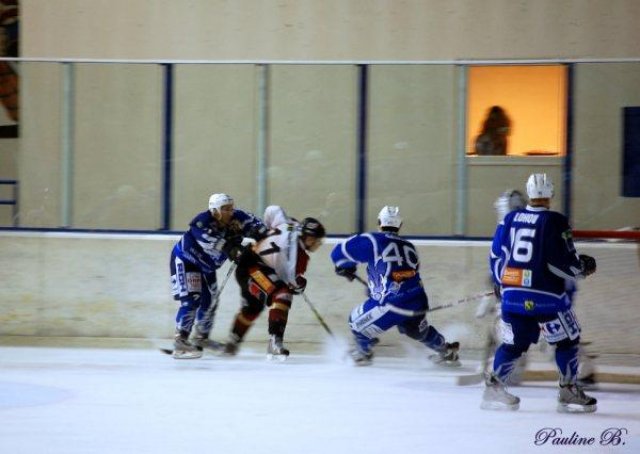 Photo hockey match Reims - Bordeaux le 14/11/2009