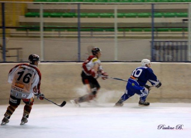 Photo hockey match Reims - Bordeaux le 14/11/2009