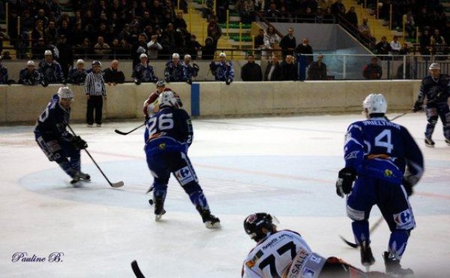 Photo hockey match Reims - Bordeaux le 14/11/2009
