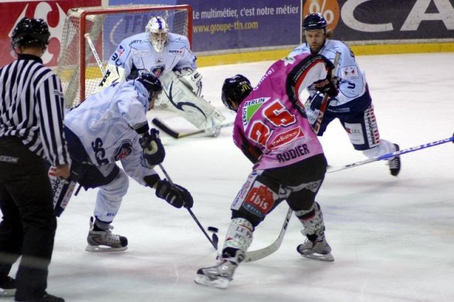 Photo hockey match Amiens  - Angers  le 14/11/2009